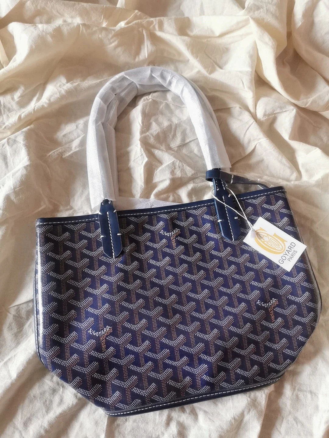 Mini 38CM Blue Canvas Bag