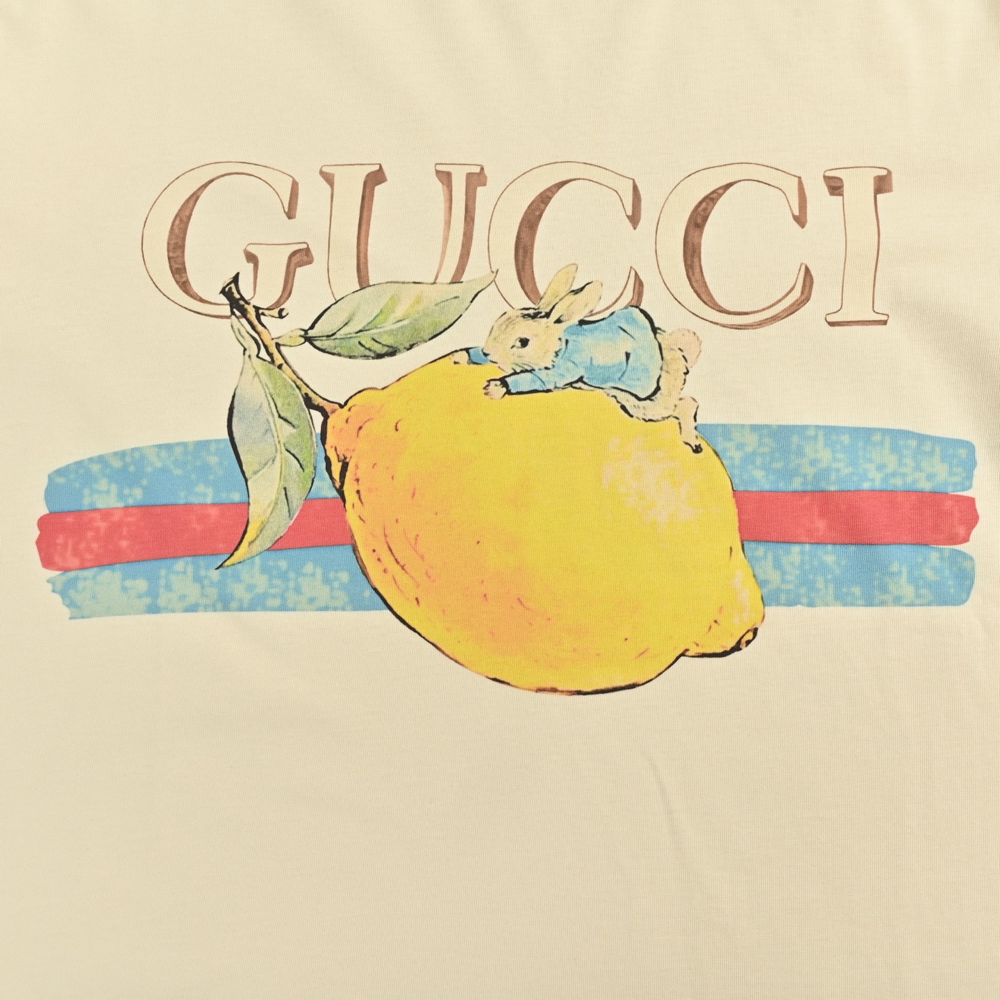Lemon cartoon print T-shirt