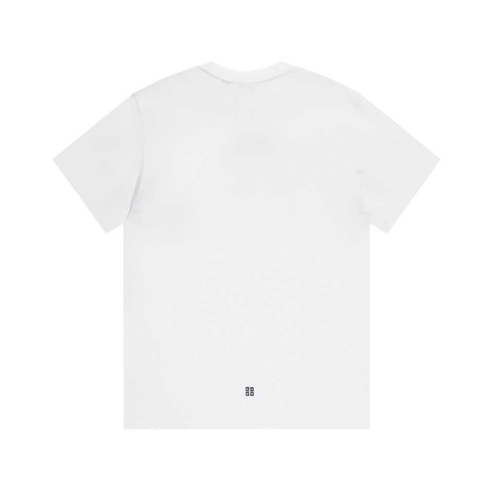 Visual dislocation letter T-shirt