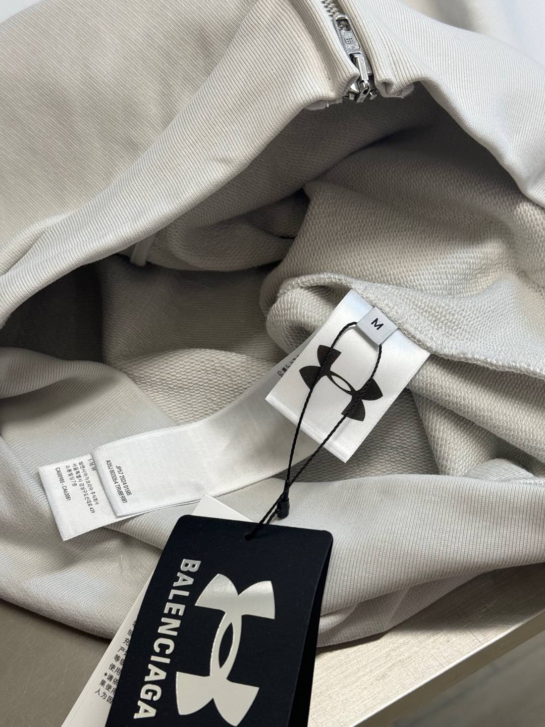 Cotton Terry Zipper Jacket