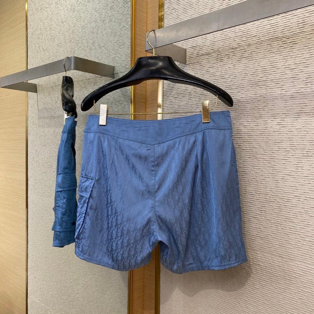 Logo Jacquard Beach Shorts