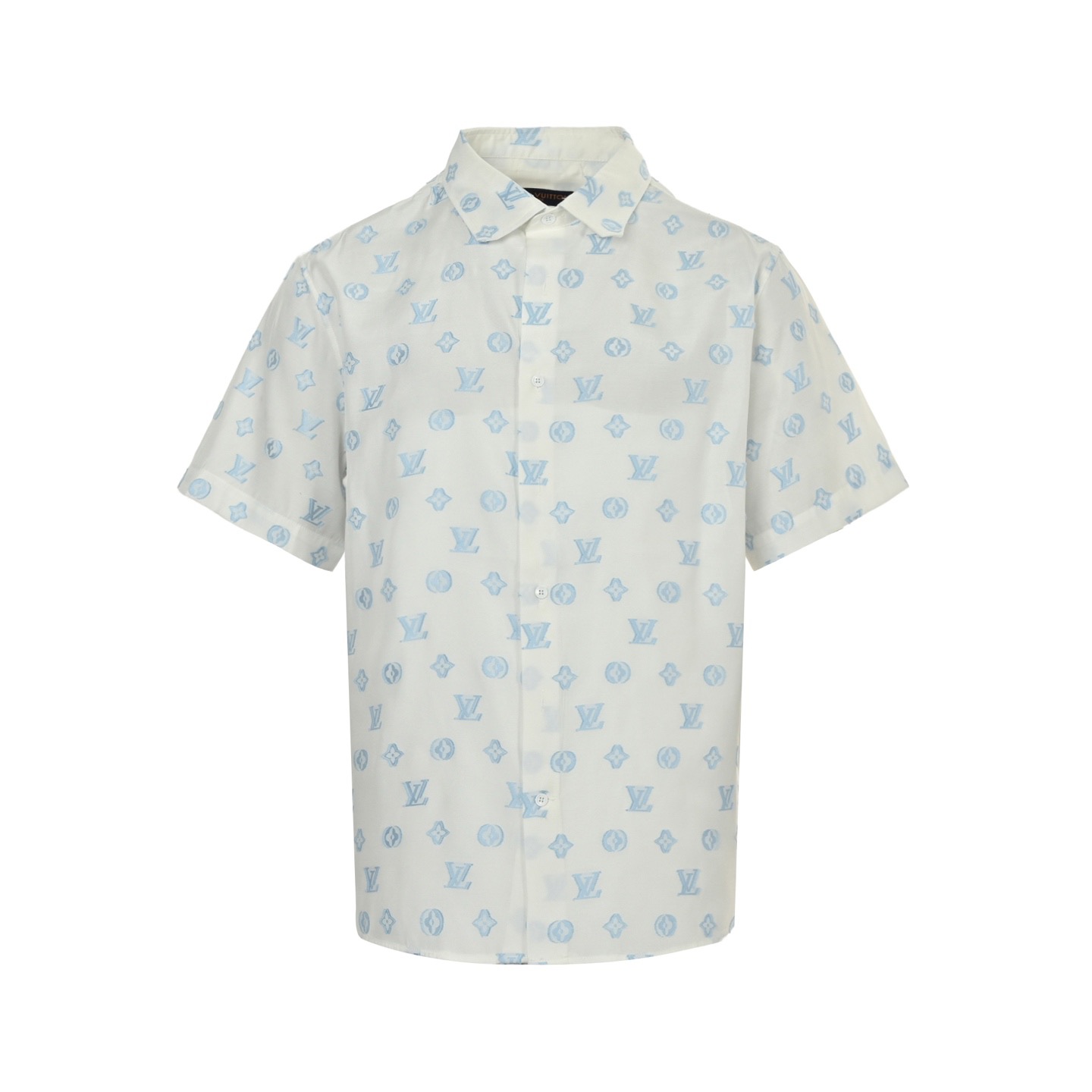 Men's short-sleeved printed shirt