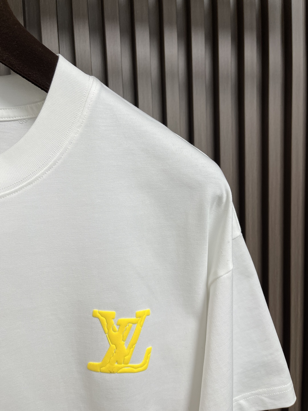 2025ss rubber lettering short-sleeved T-shirt