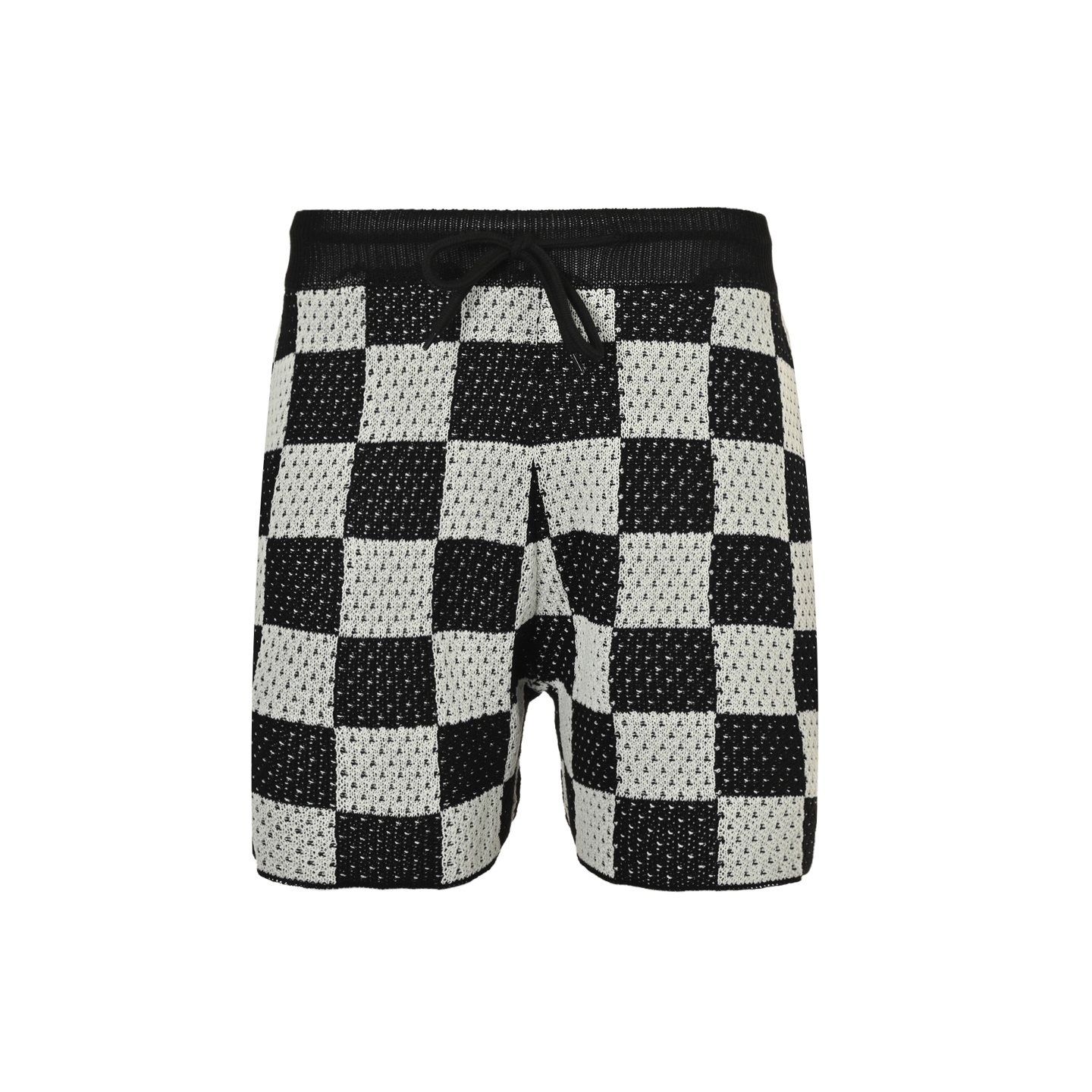 25SS Checkered Knit Shorts