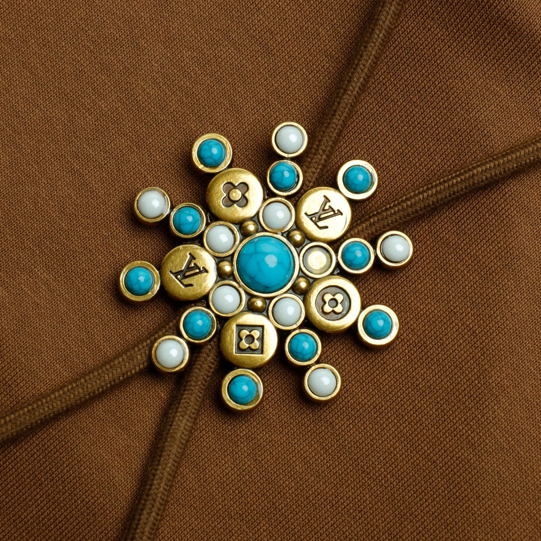 Embellished Cotton Hoodie