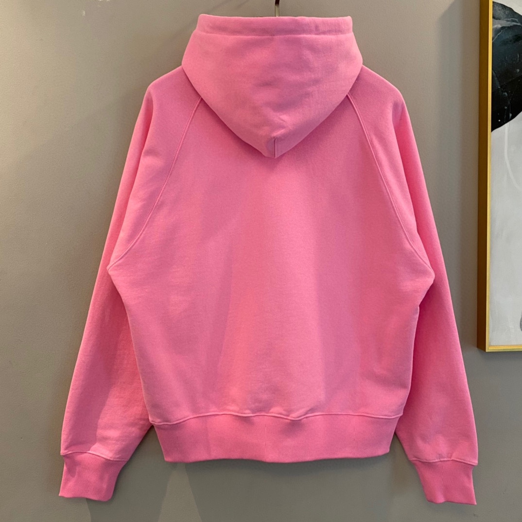 Heart Towel Embroidery Raglan Crewneck Sweatshirt