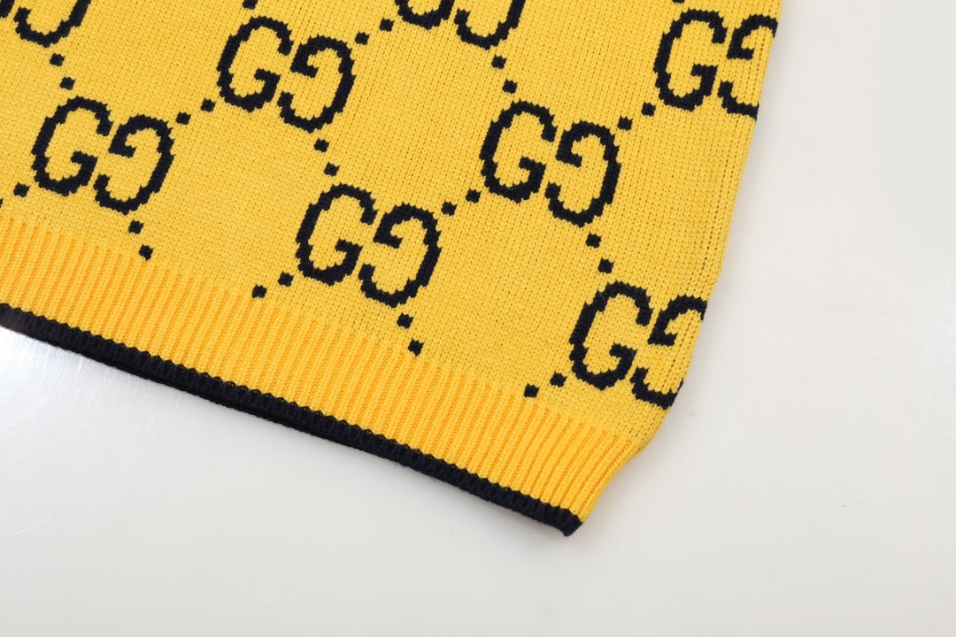 New Alphabet Jacquard Crew-Neck Sweater