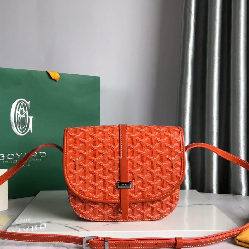 Orange Messenger Bag