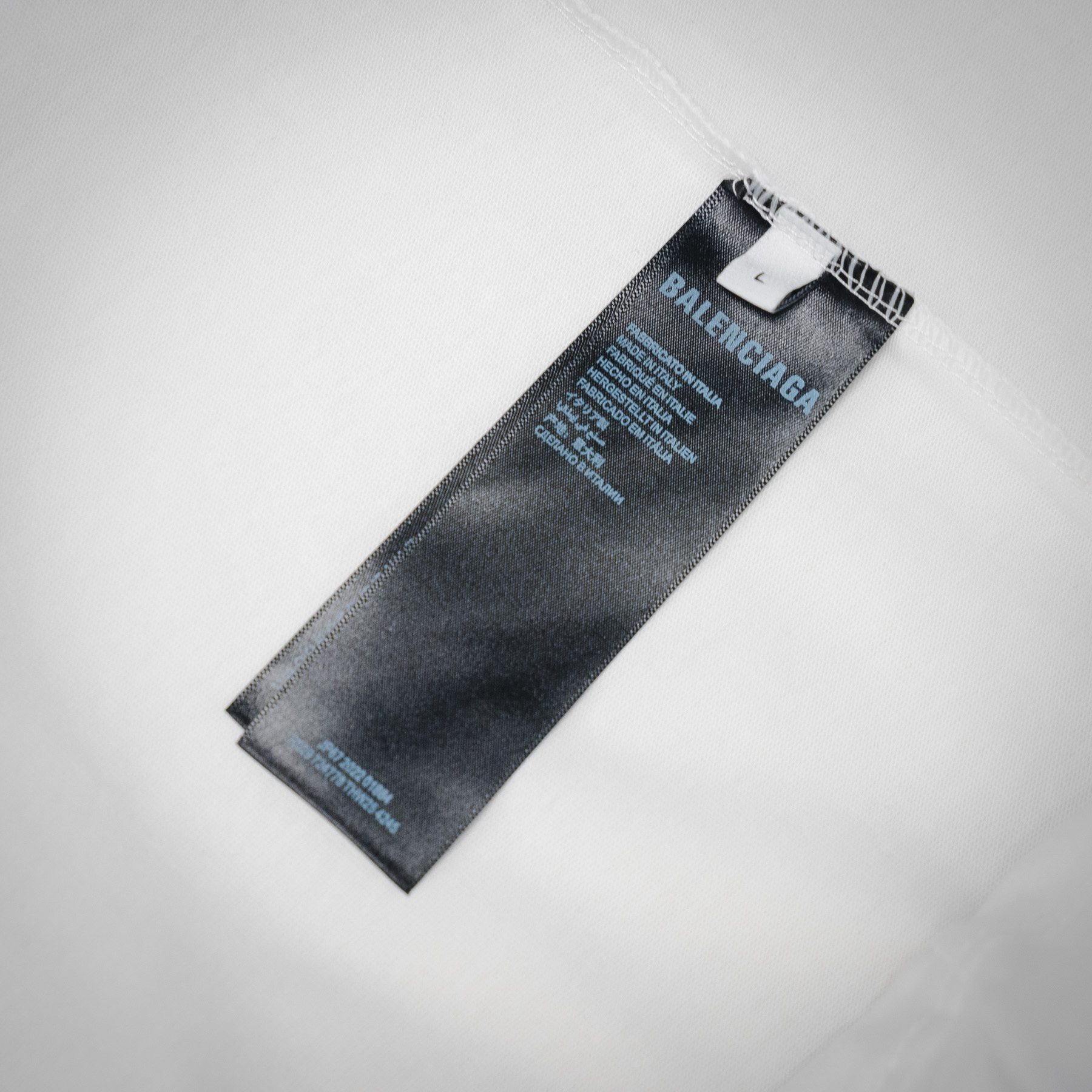 25SS Green Puff Print Letter Logo T-Shirt