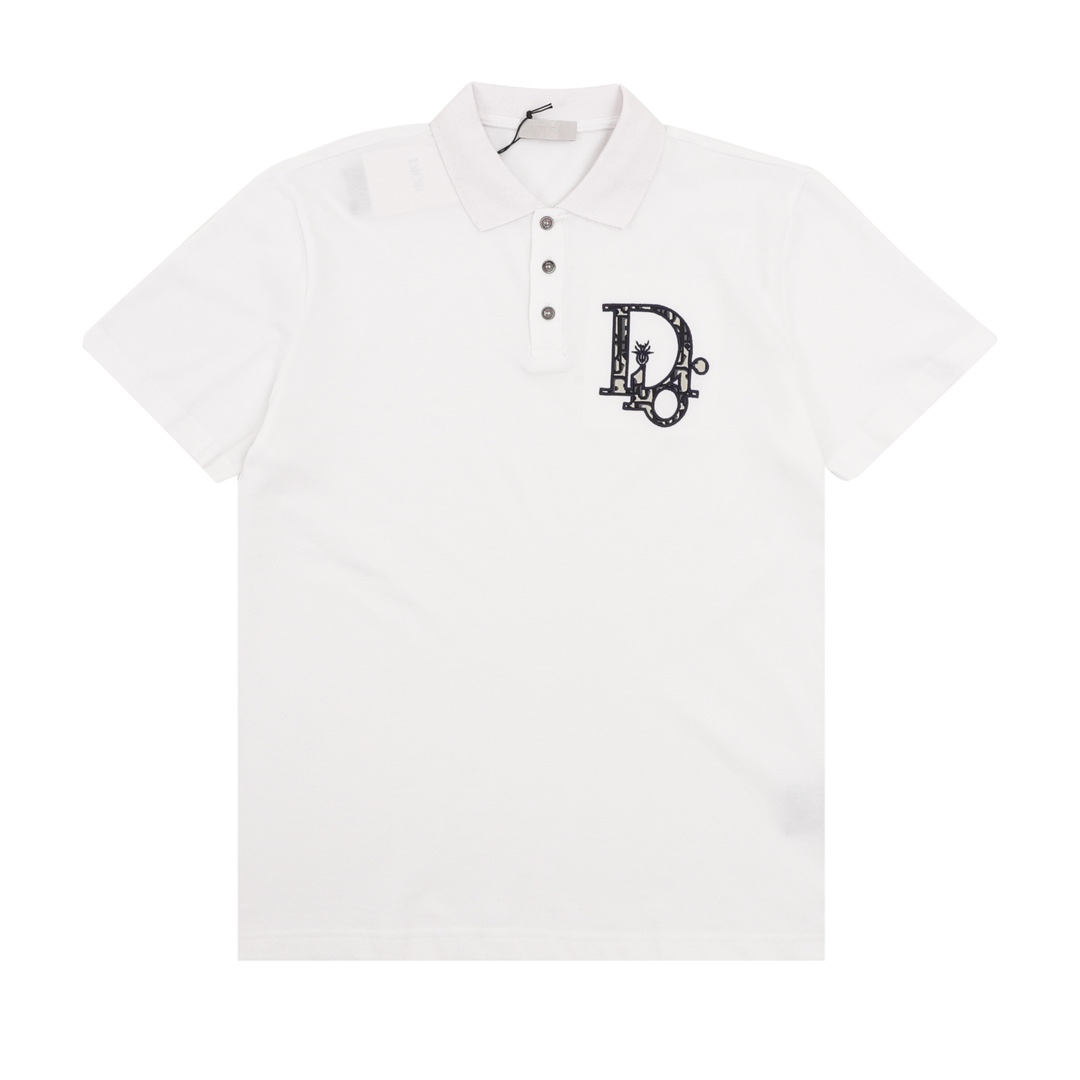 Embroidered polo shirt