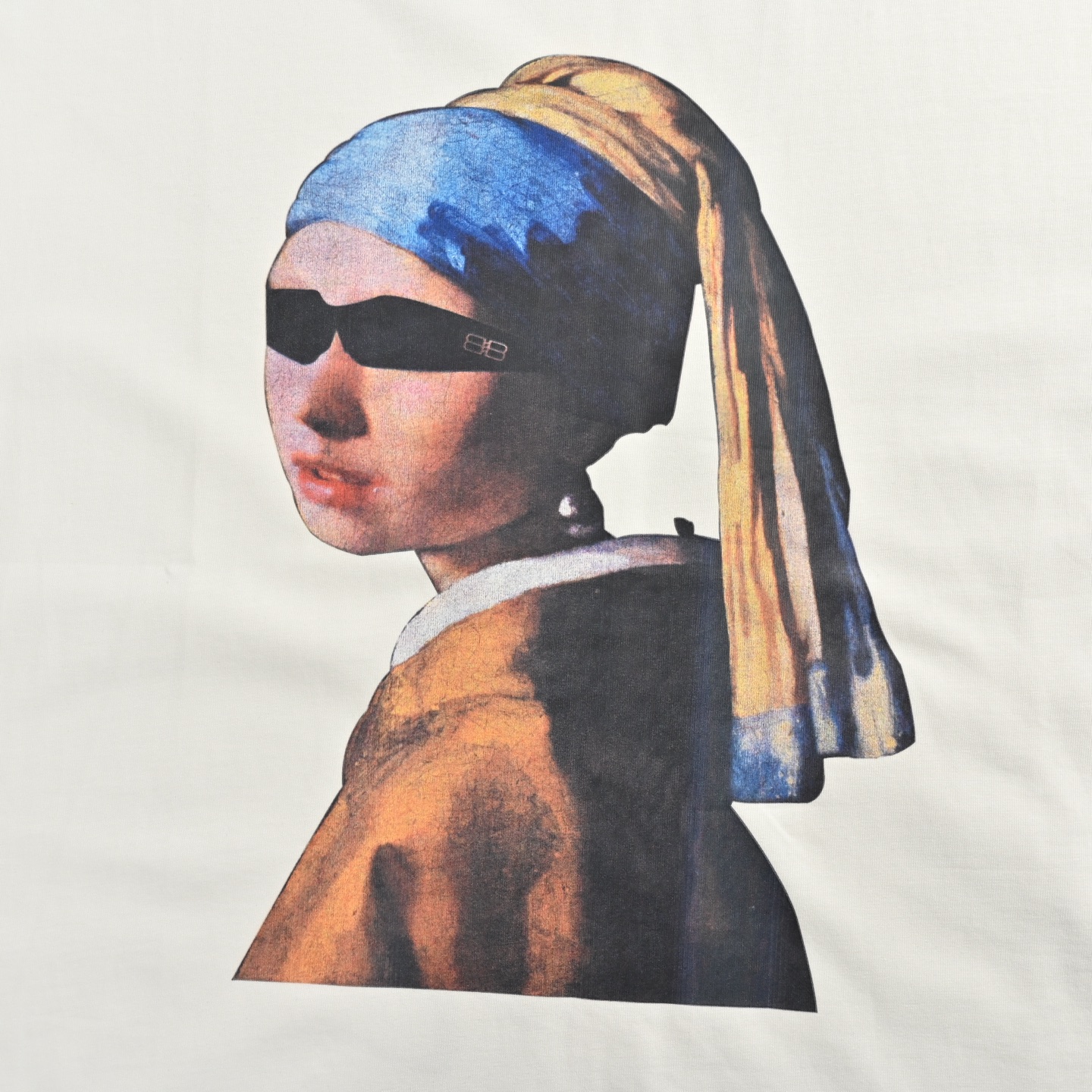 Portrait album print T-shirt