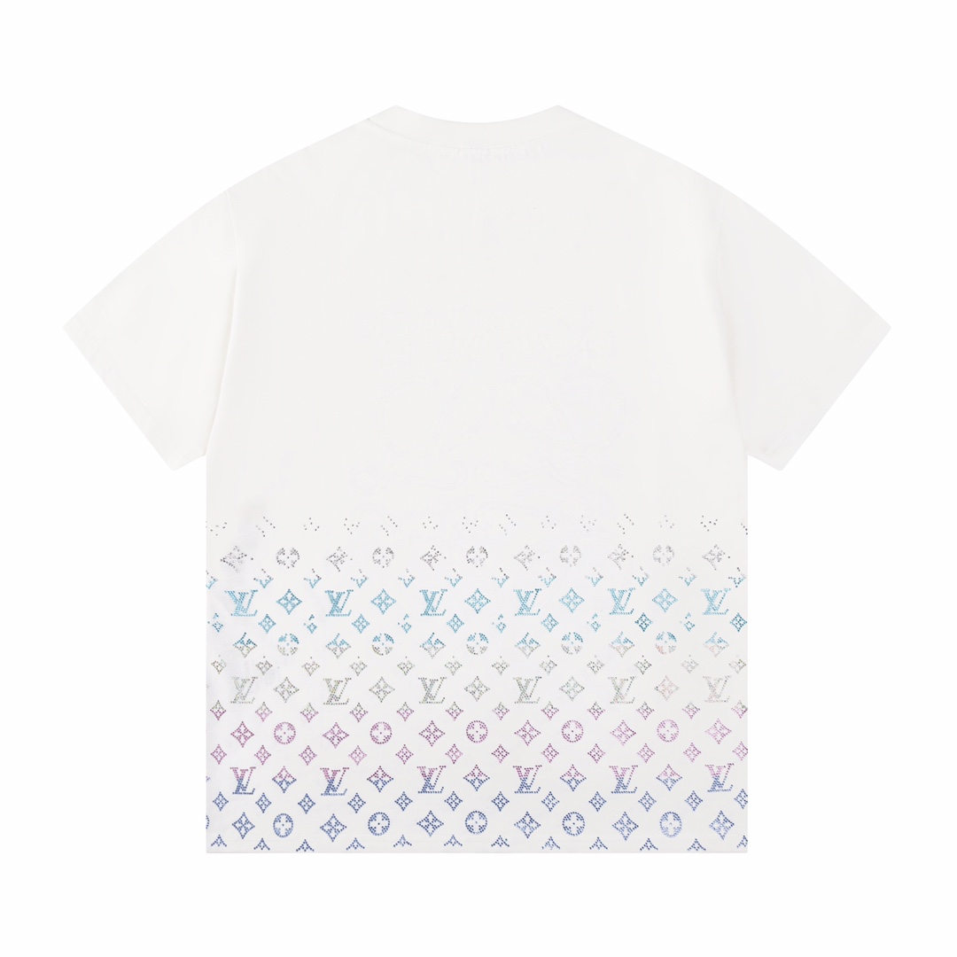 New Cotton Rhinestone T-shirt