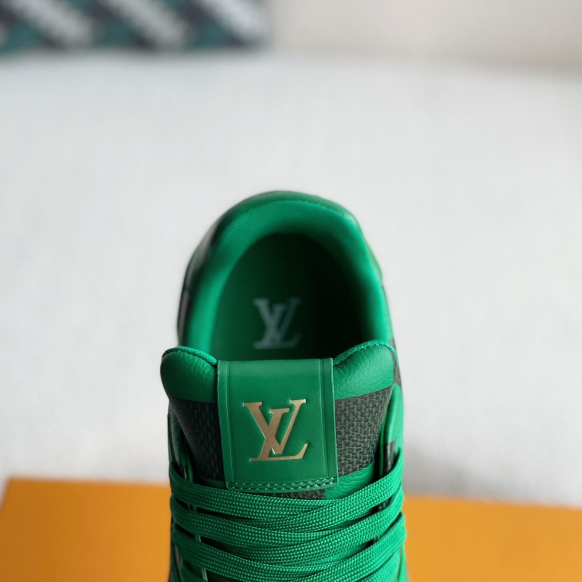 Trainer Sneaker Damier Pop Green