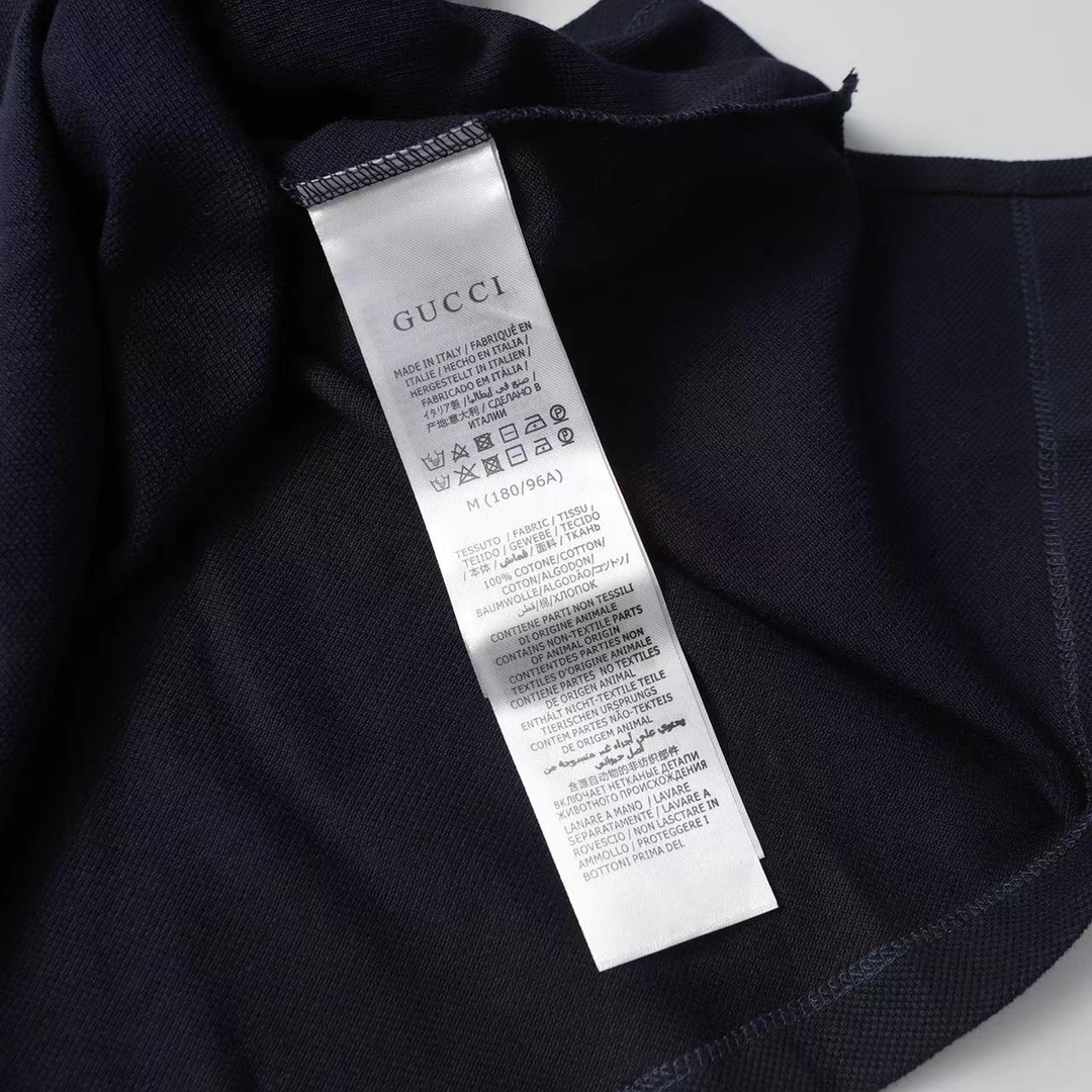 Embroidered Patch Polo Shirt