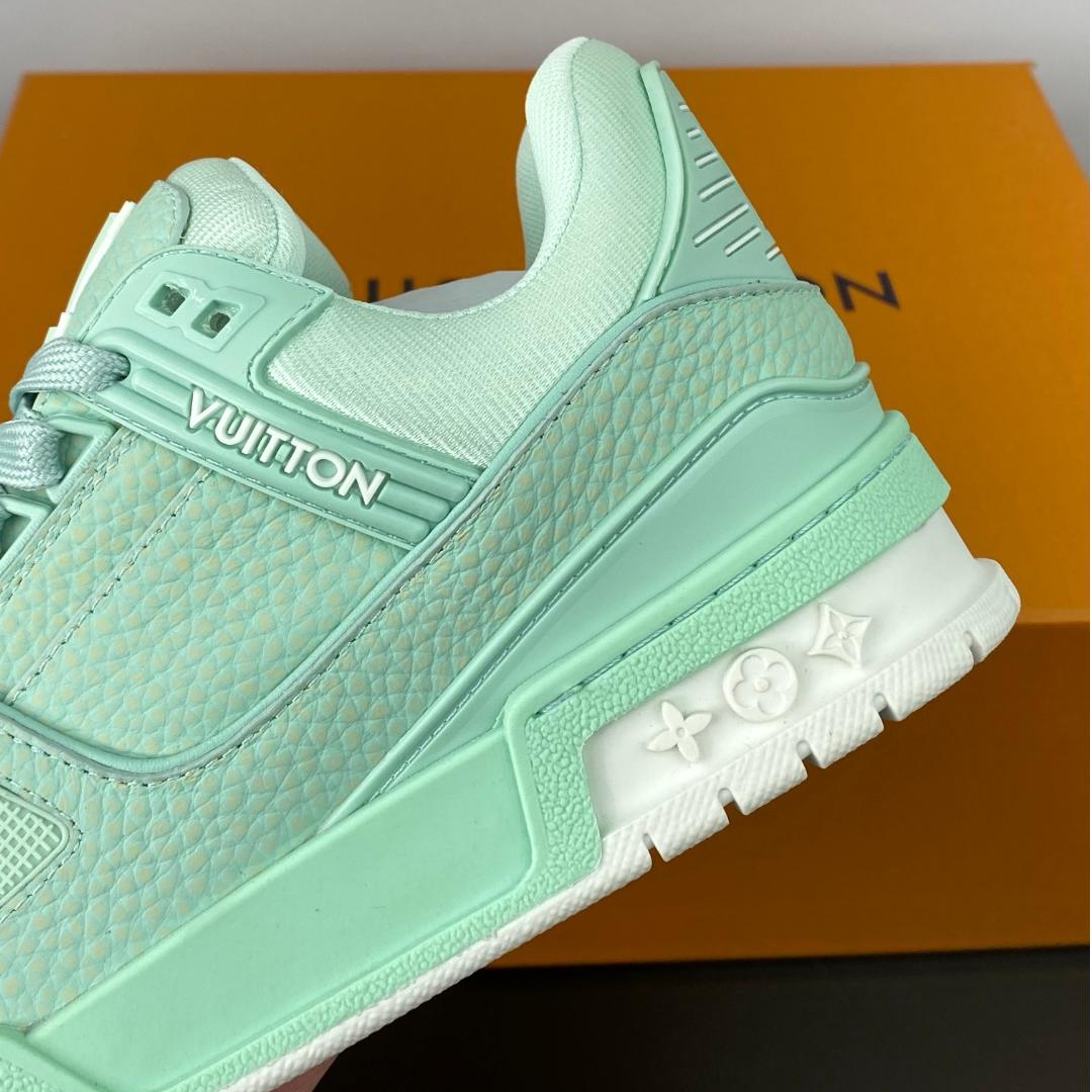 Mint Green White Trainer