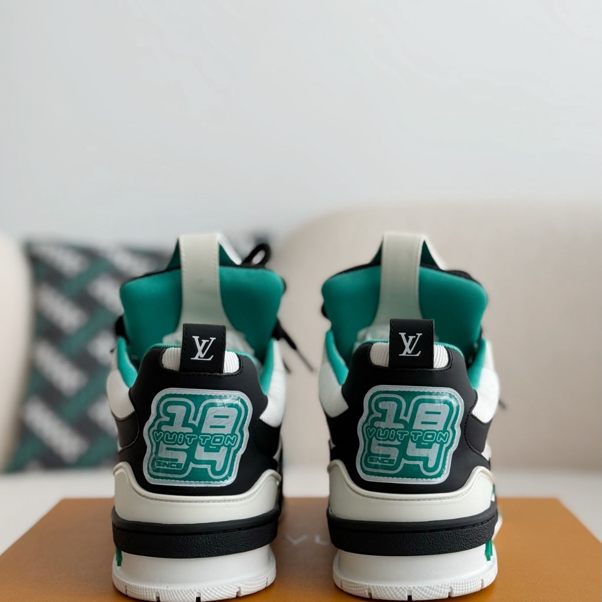 Two-tone sneakers