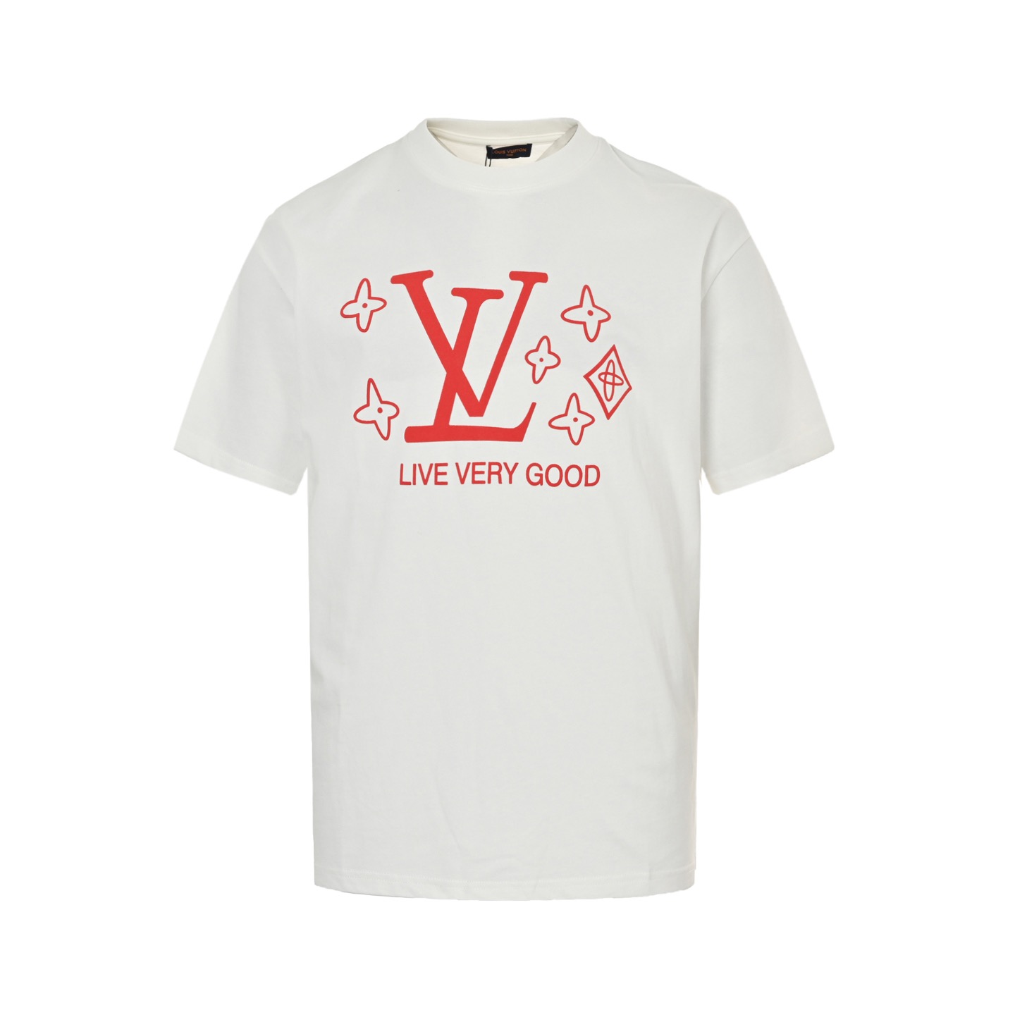 Monogram logo foam print T-shirt