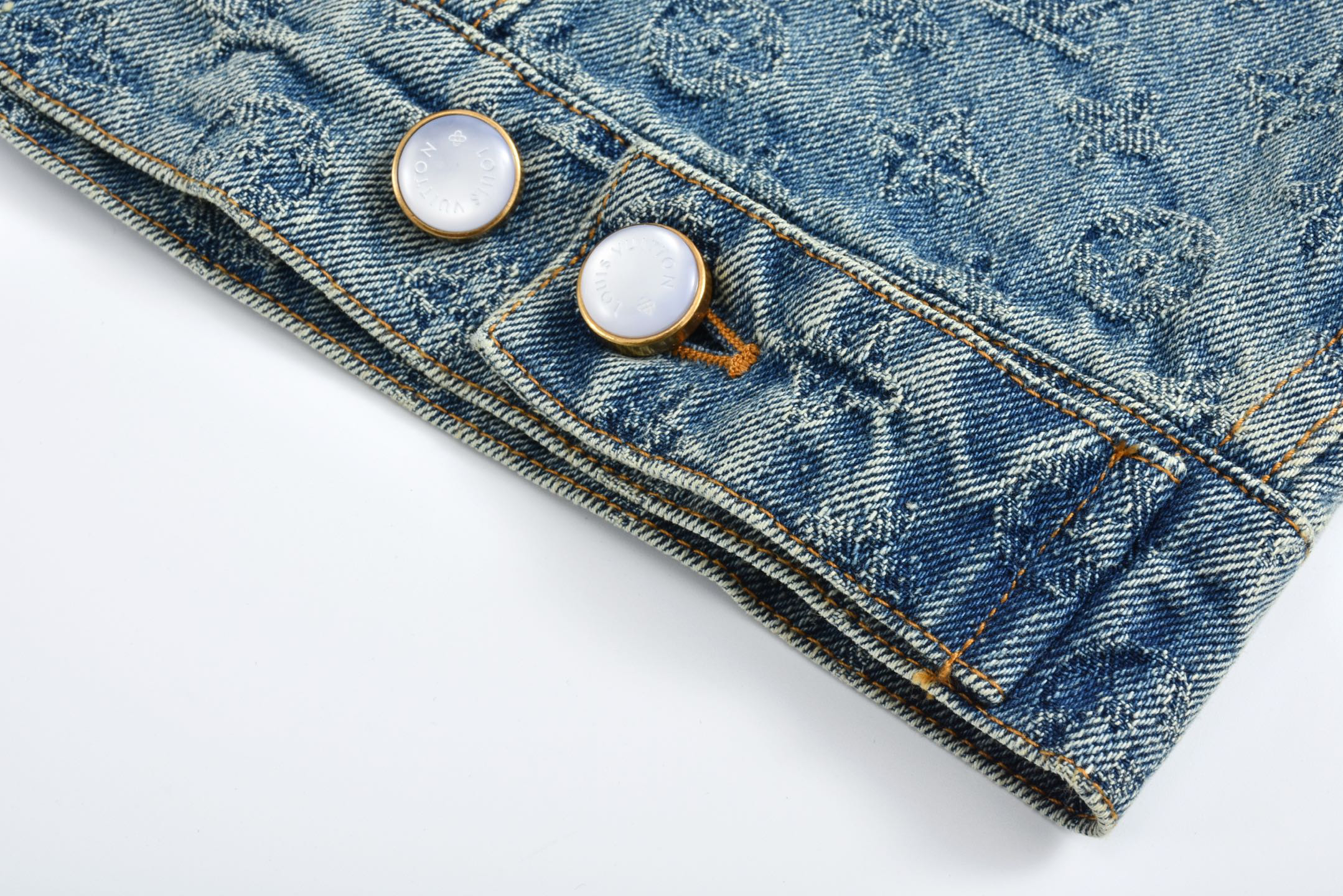 New Jacquard Denim Long Sleeve Jacket