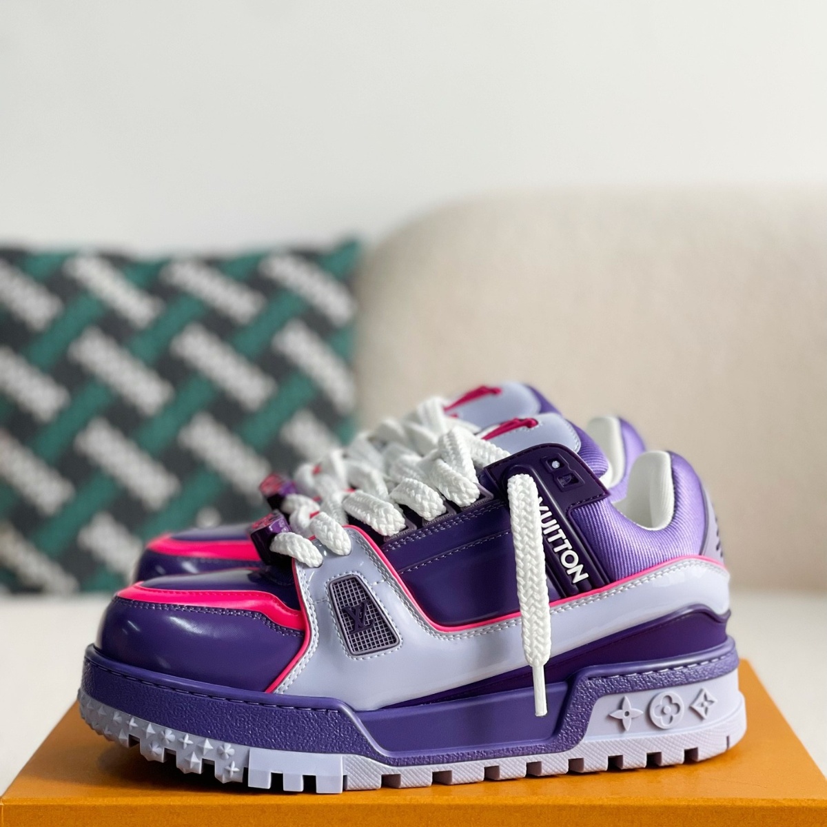 Trainer Maxi Purple Pink