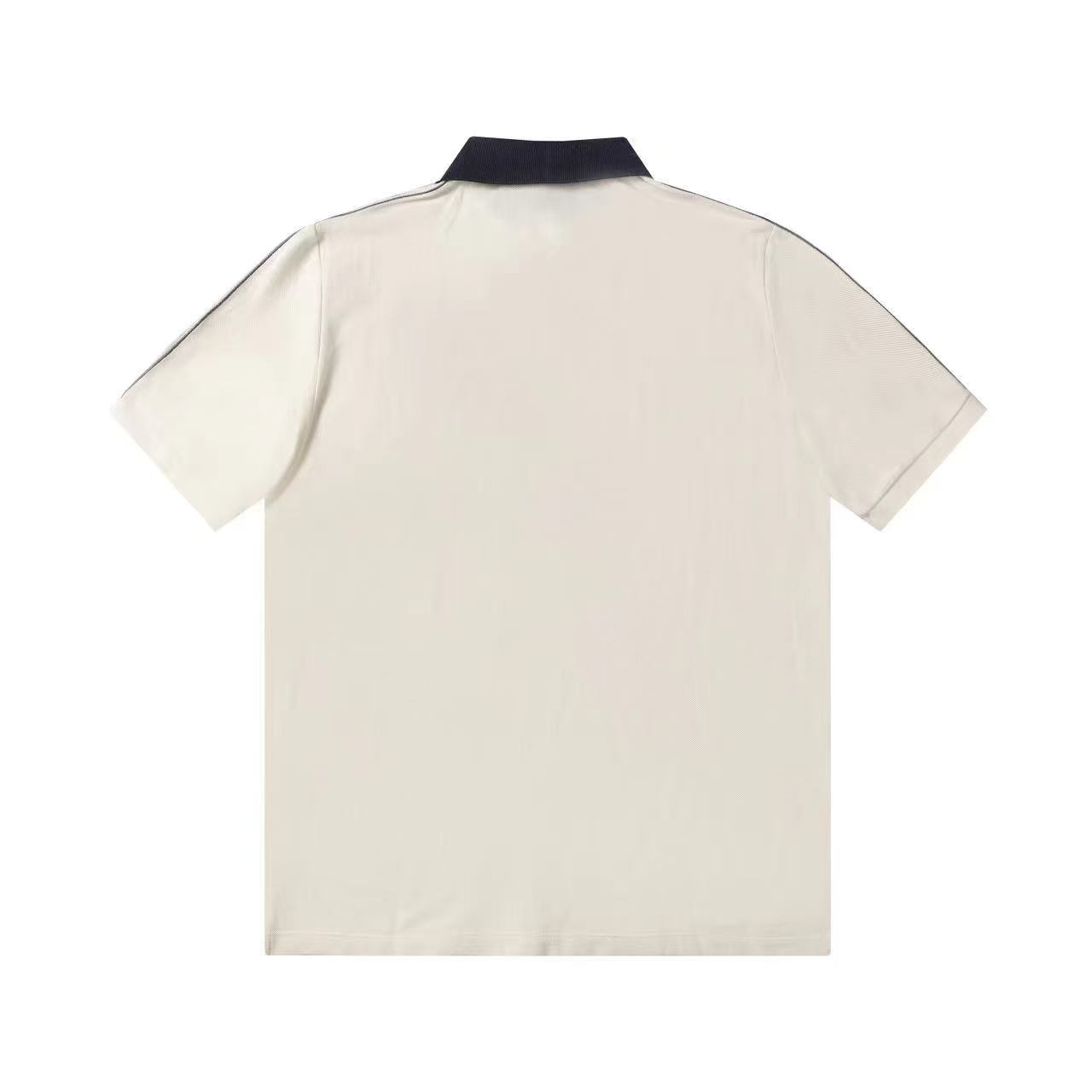 Embroidered Patch Polo Shirt