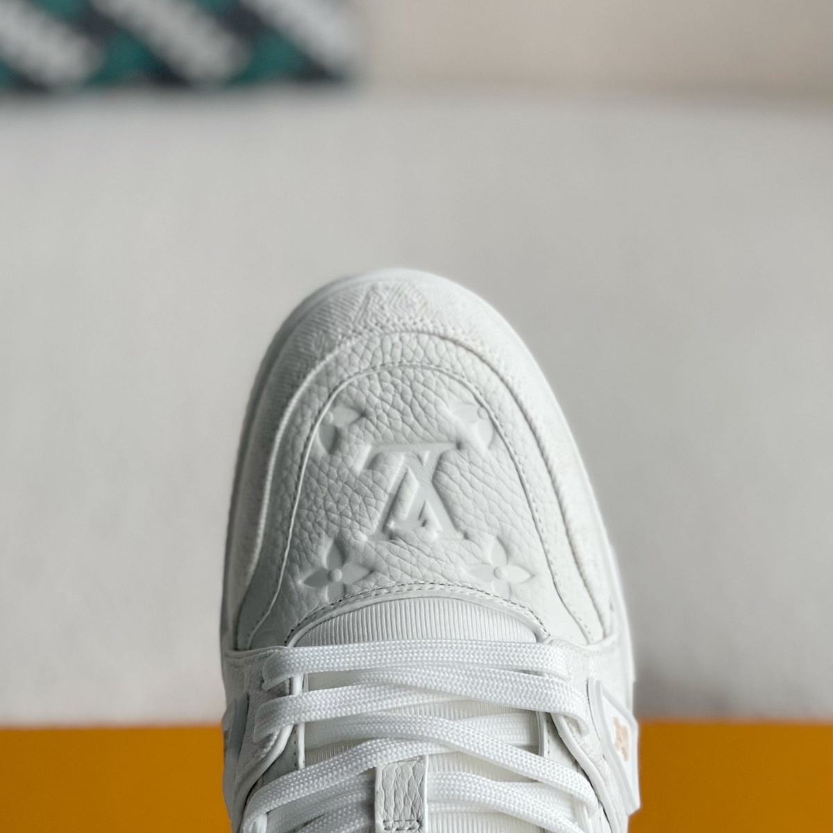 Luxury Leather Platform Sneakers