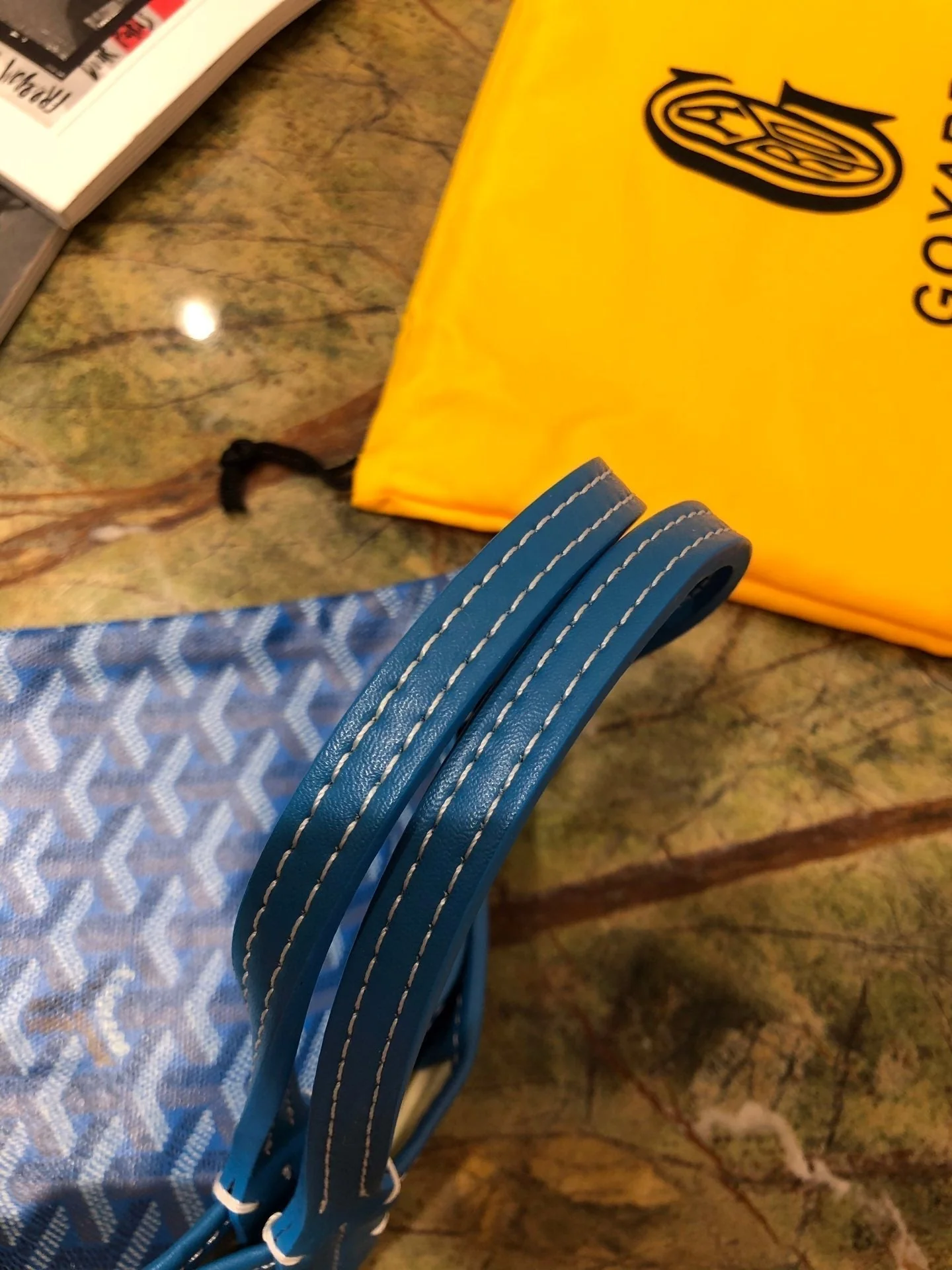 Shopping Bag 22cm Blue