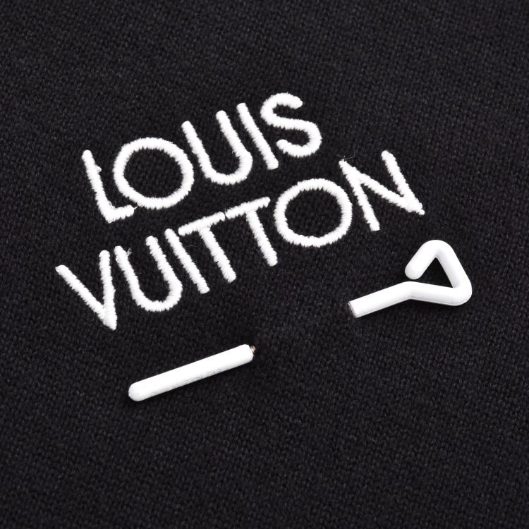 Pin-knit short-sleeved T-shirt