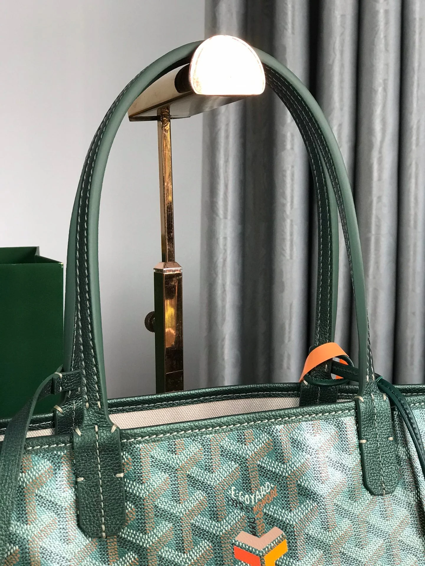 Green Calfskin Bag