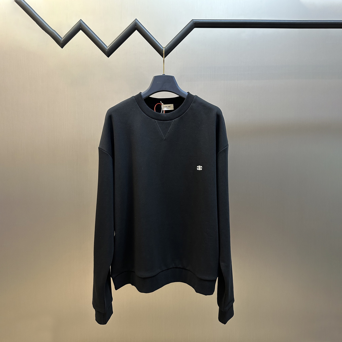 Arc de Triomphe Embroidered Crewneck Sweatshirt