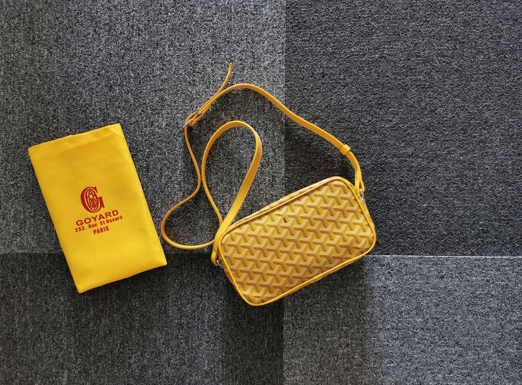 Cap-Vert Pm Bag 23cm Yellow