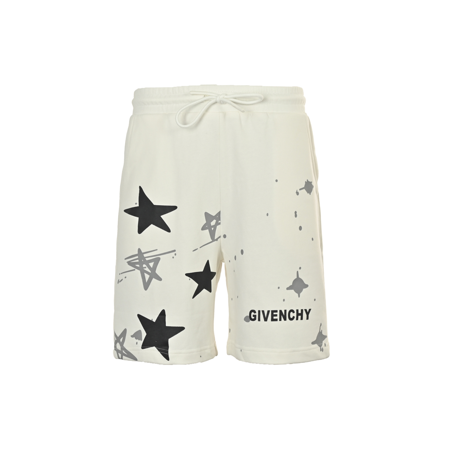 Star print shorts