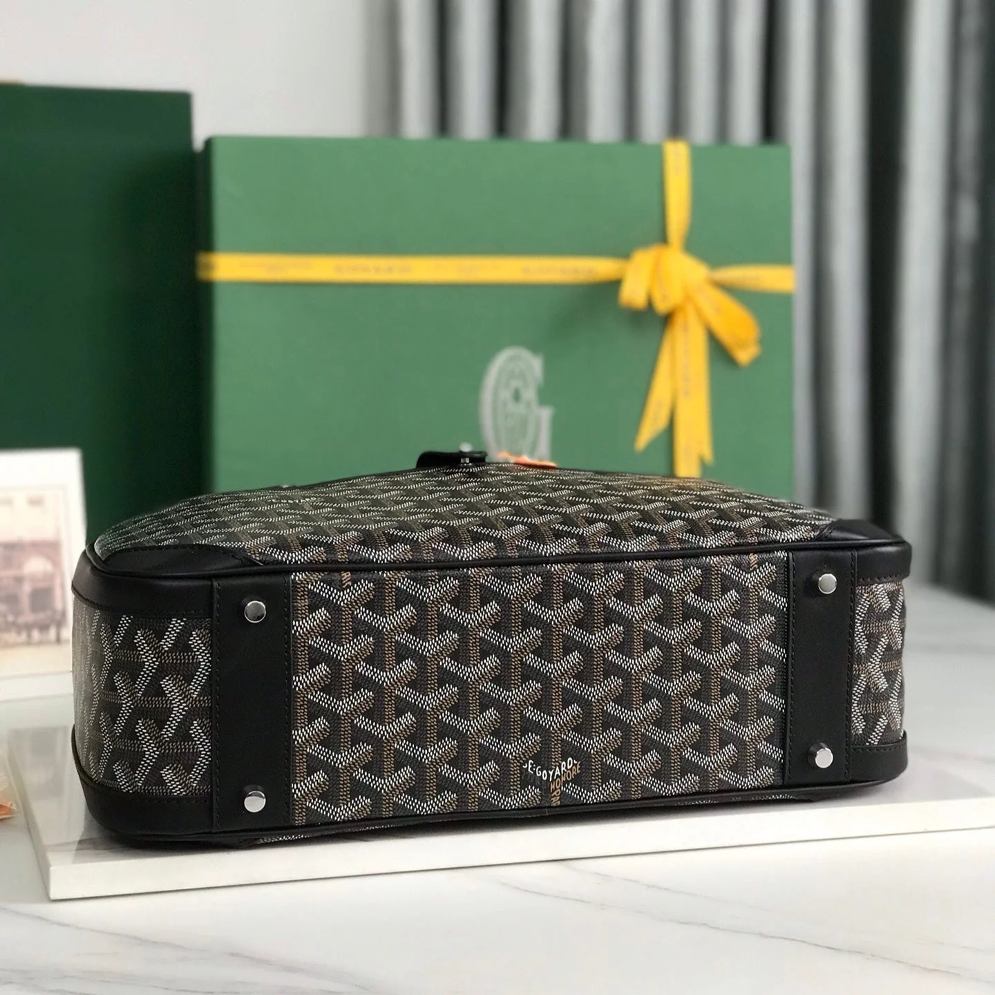 Black Calfskin Handbag