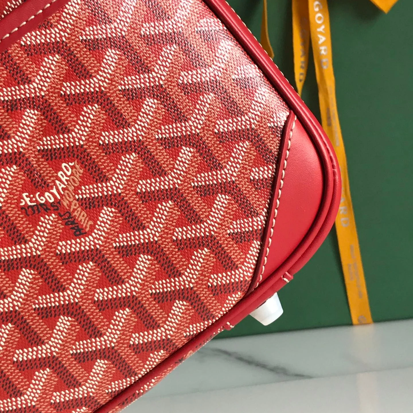 Red Calfskin Handbag