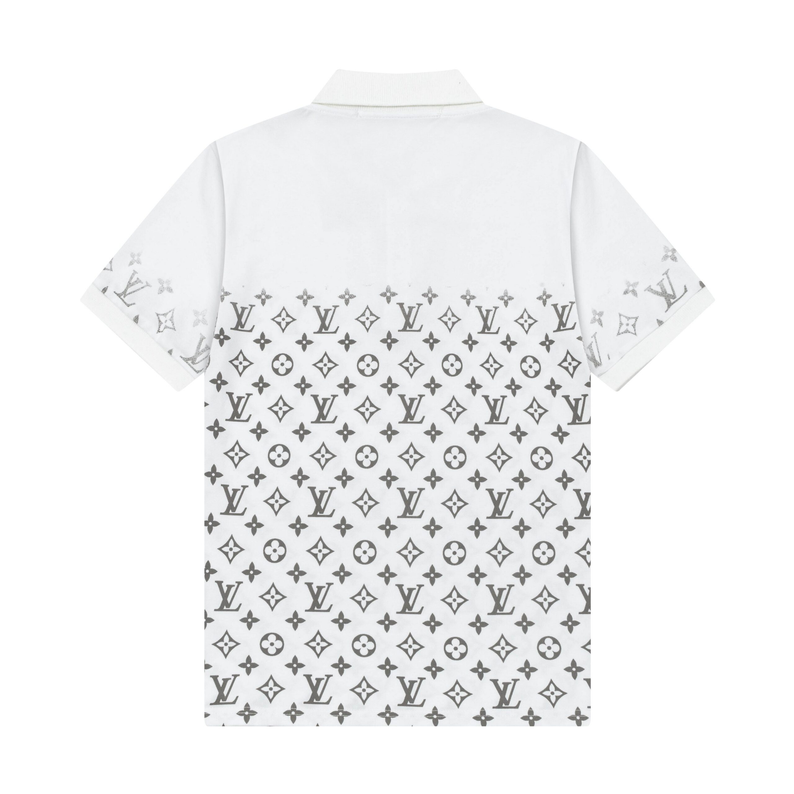 New Gradient Print Polo Shirt