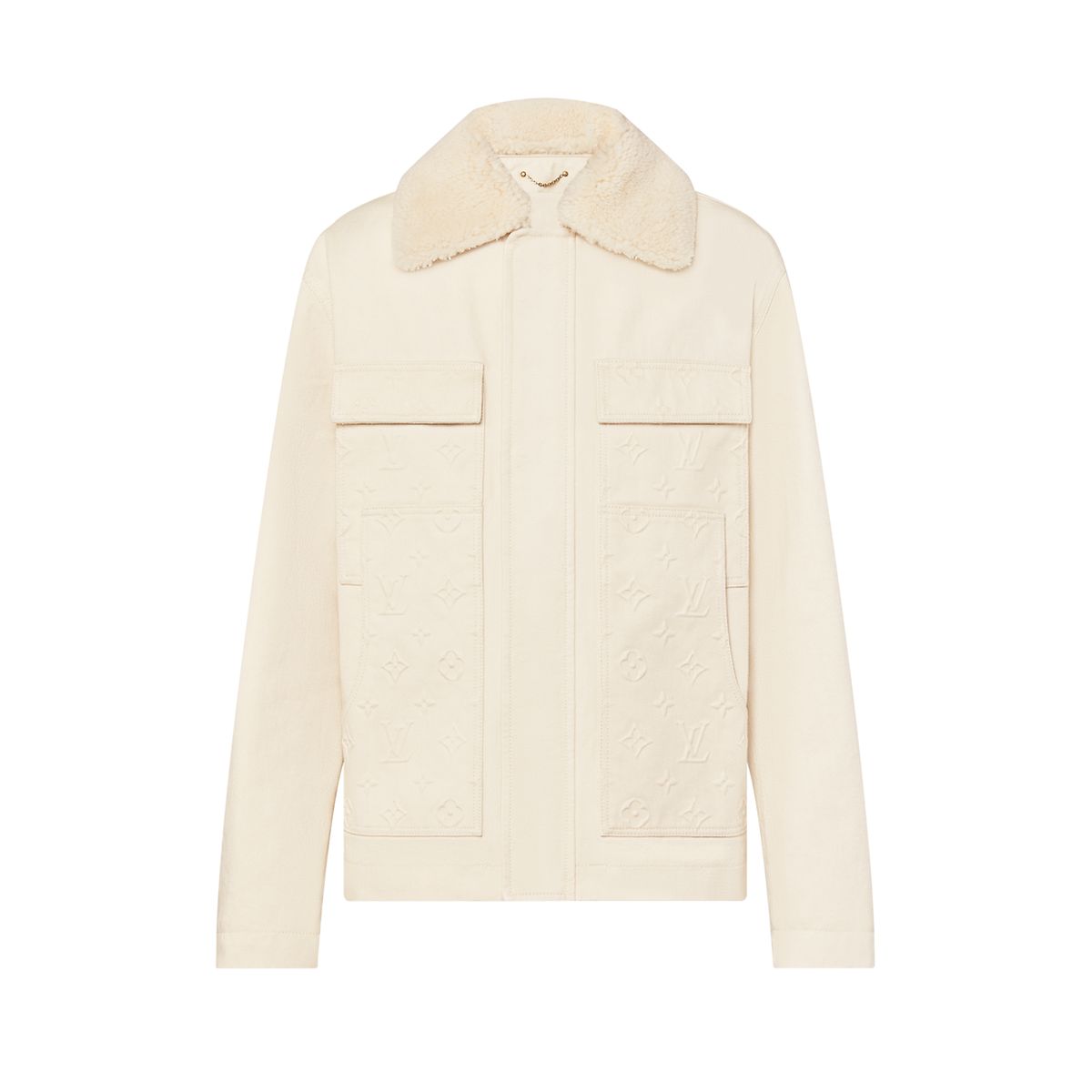 Carpenter Jacket With Embossed Letters