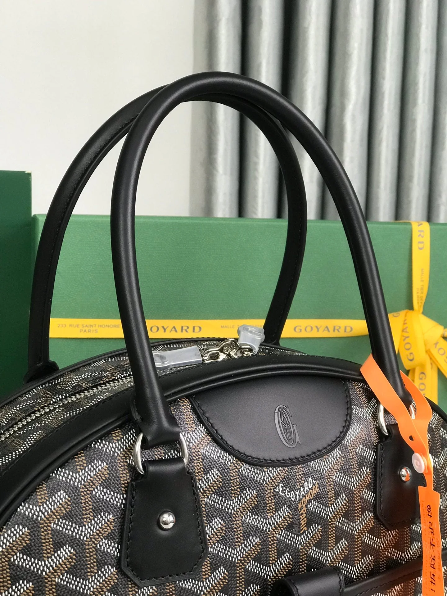 Black Calfskin Handbag
