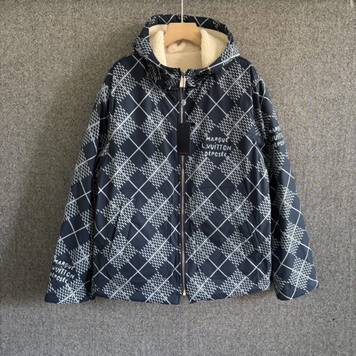 Hooded Reversible Long Sleeve Jacket