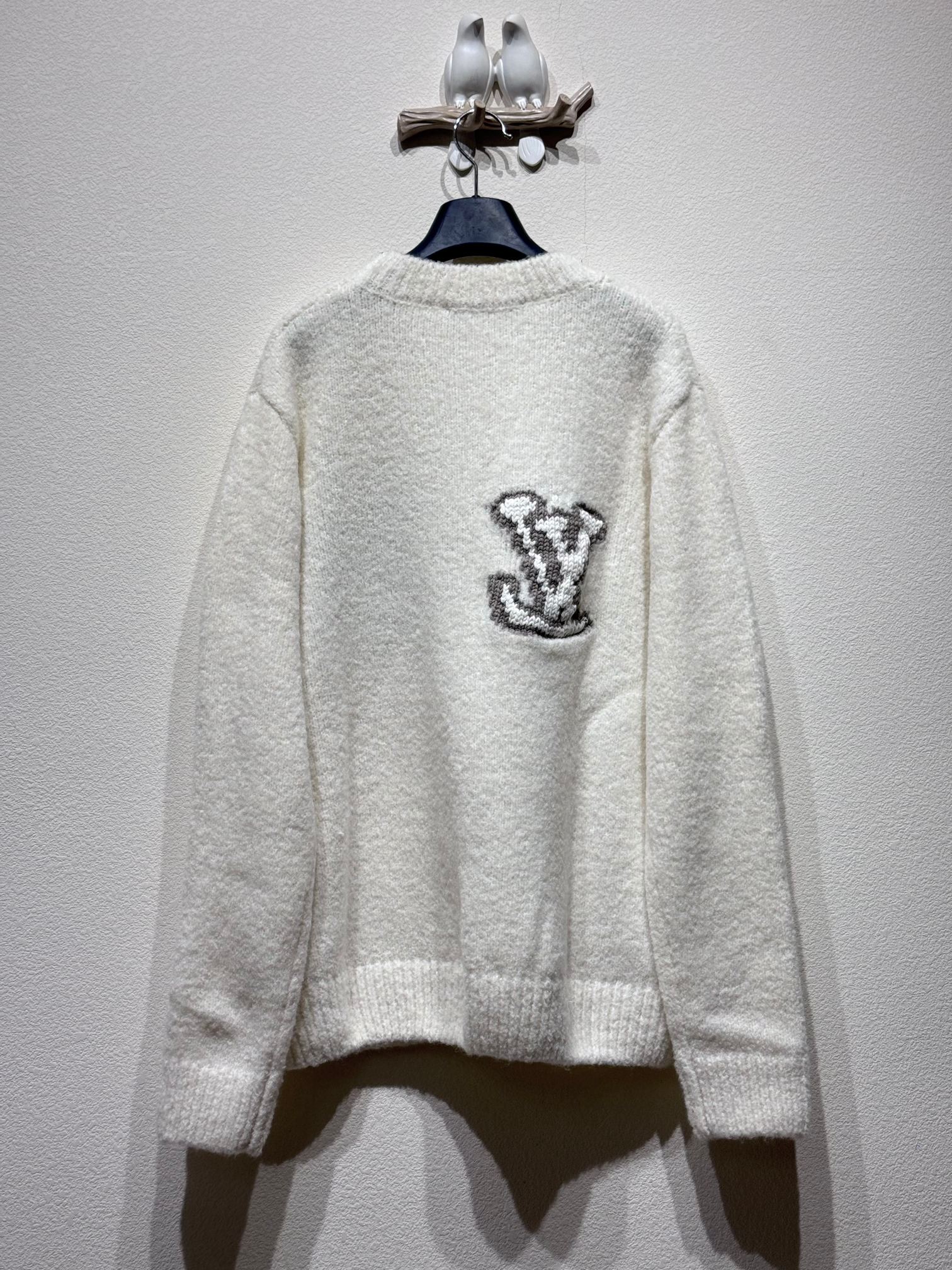 Classic Intarsia LOGO Sweater