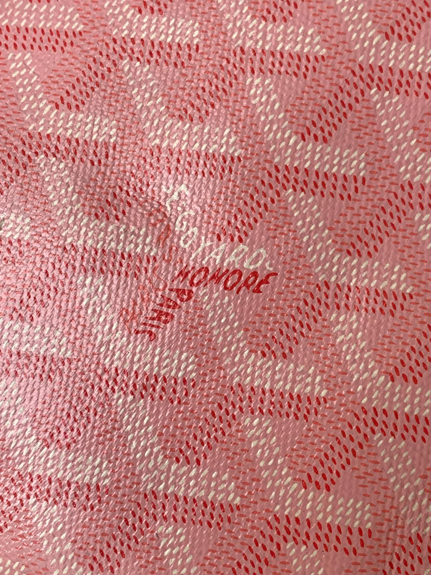 Toast Bag 21CM Pink Canvas