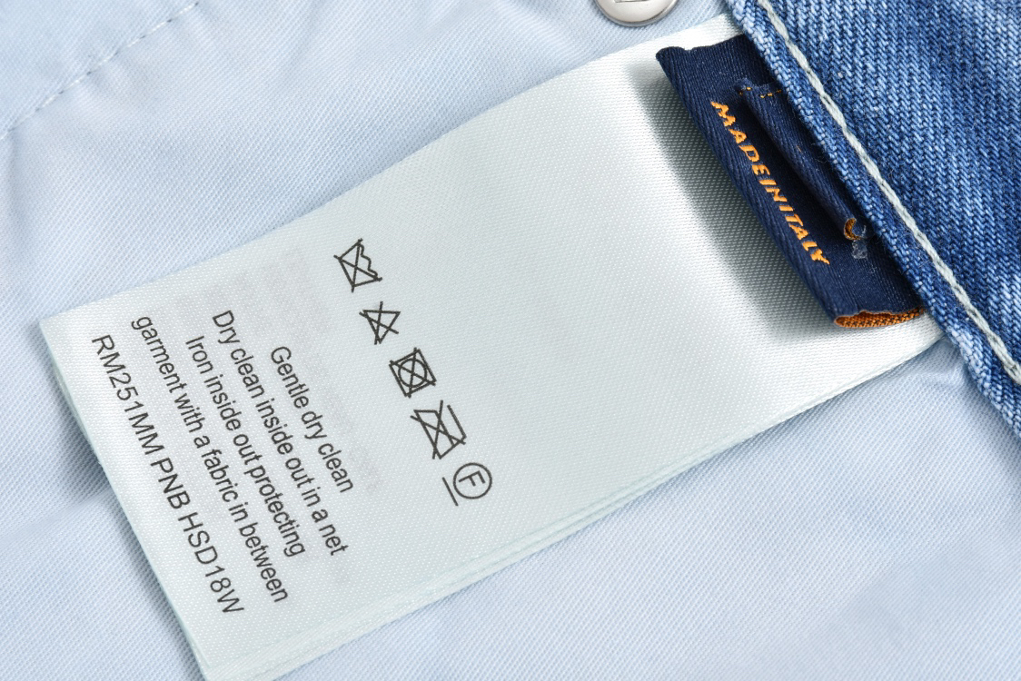 Blue Embroidered Slim Jeans