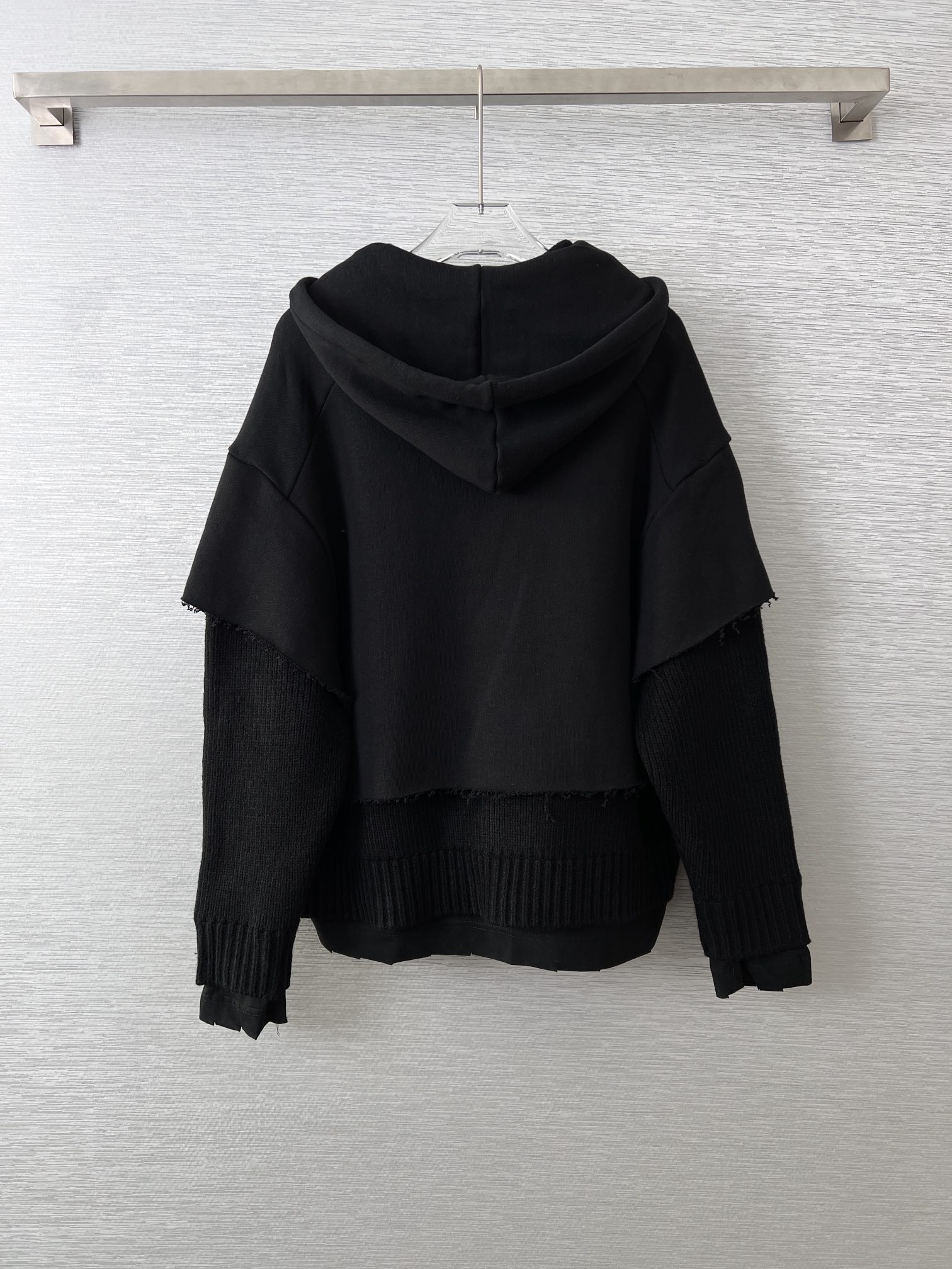 3-Layer Hooded Sweatshirt