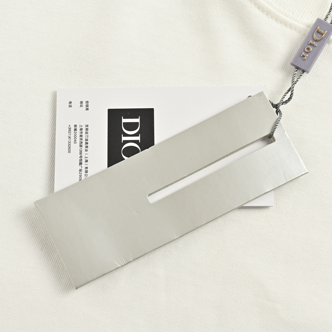 24SS Pocket Dinosaur Embroidery T-Shirt