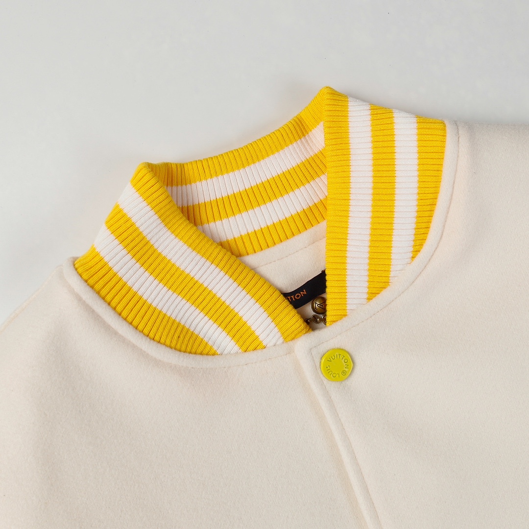 Men-s Varsity Leather Baseball Jacket