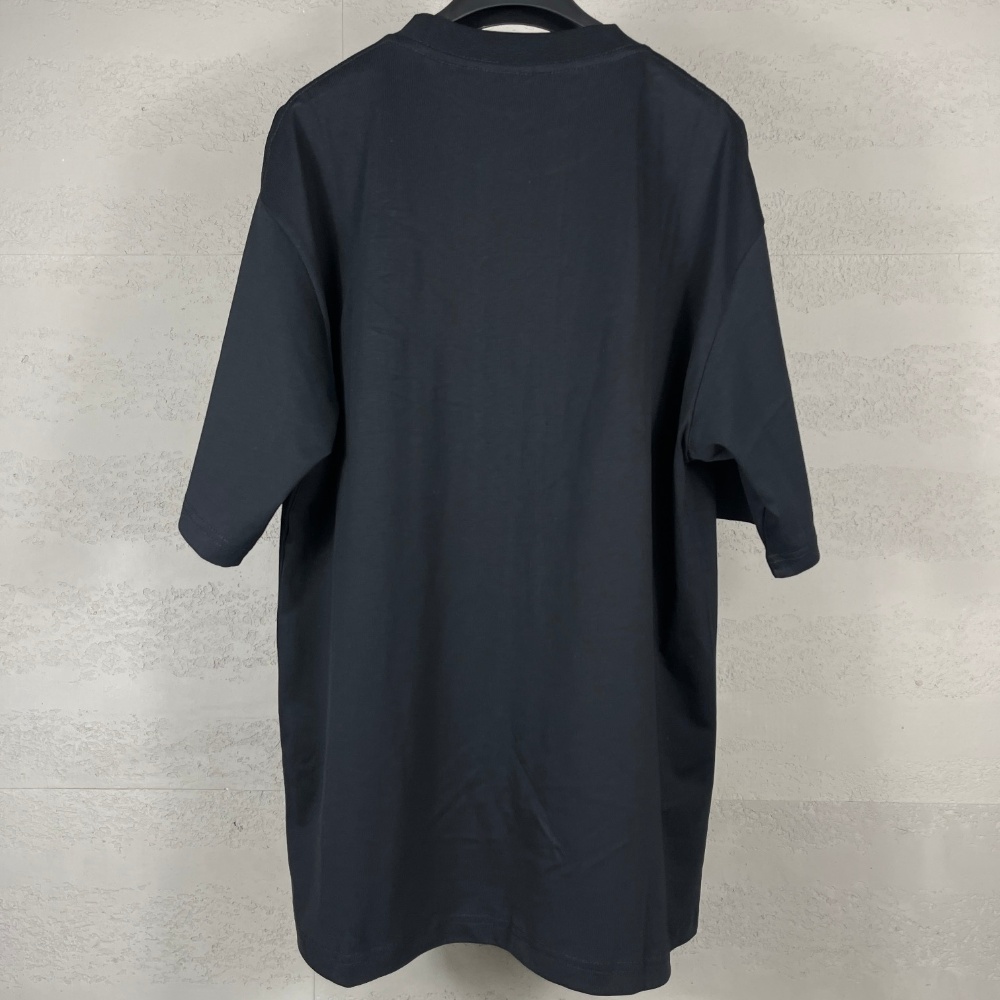 Cracked Letter Crease Short-Sleeved T-Shirt