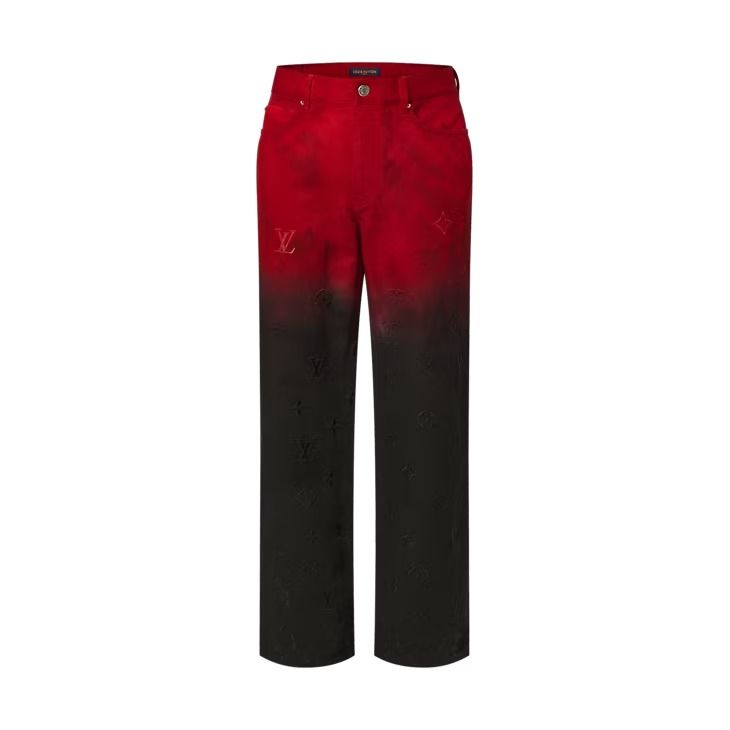 Red Gradient Jeans