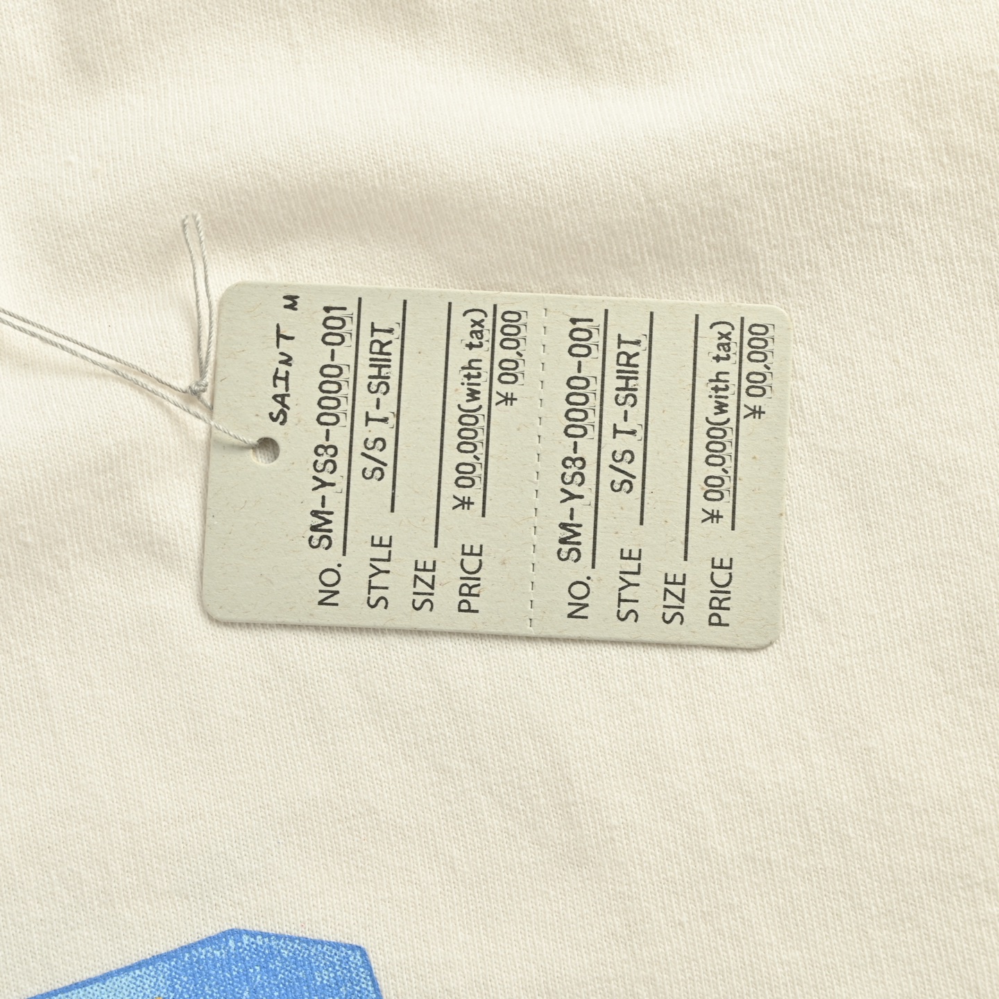 Astronaut stain print short-sleeved shirt