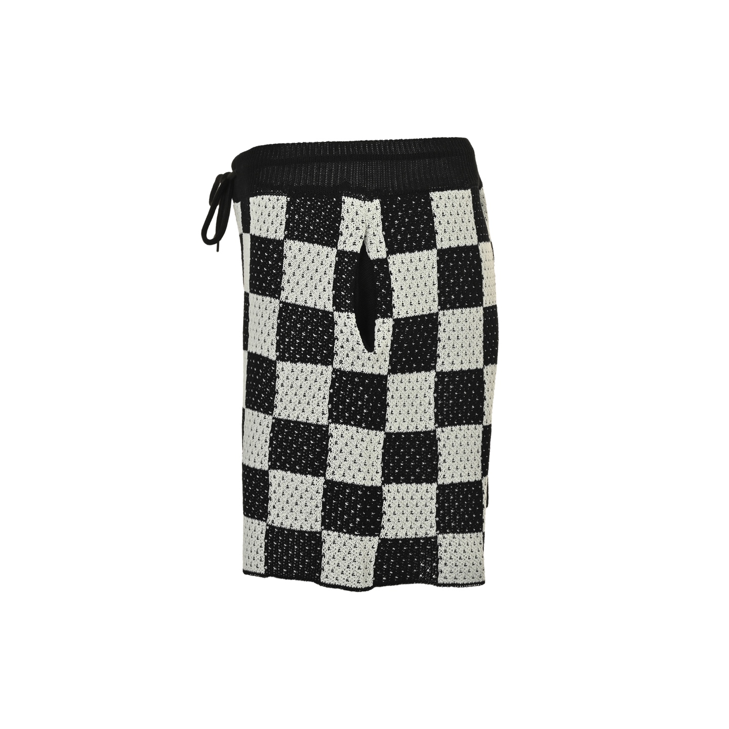 25SS Checkered Knit Shorts