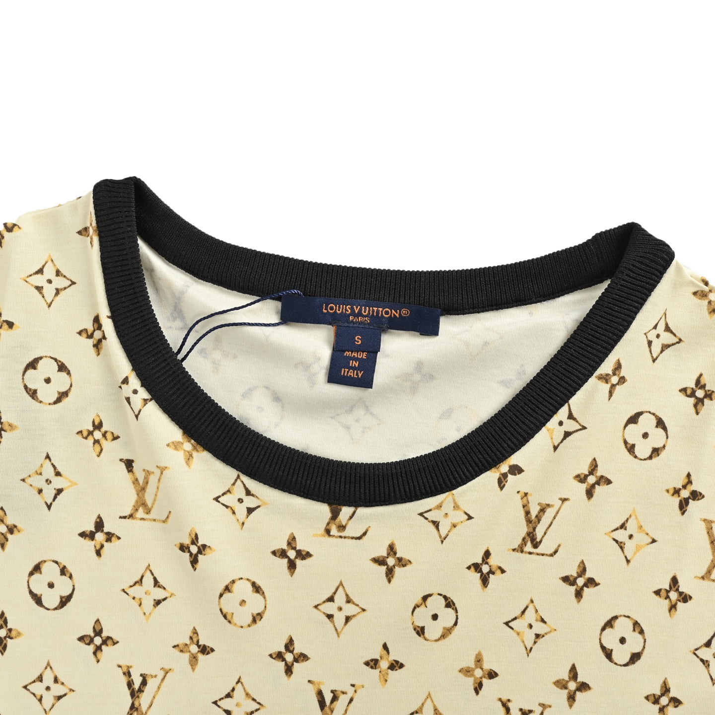 Mottled monogram print T-shirt