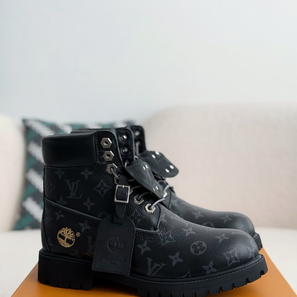 「#2534」Wheat colored letter ankle boots