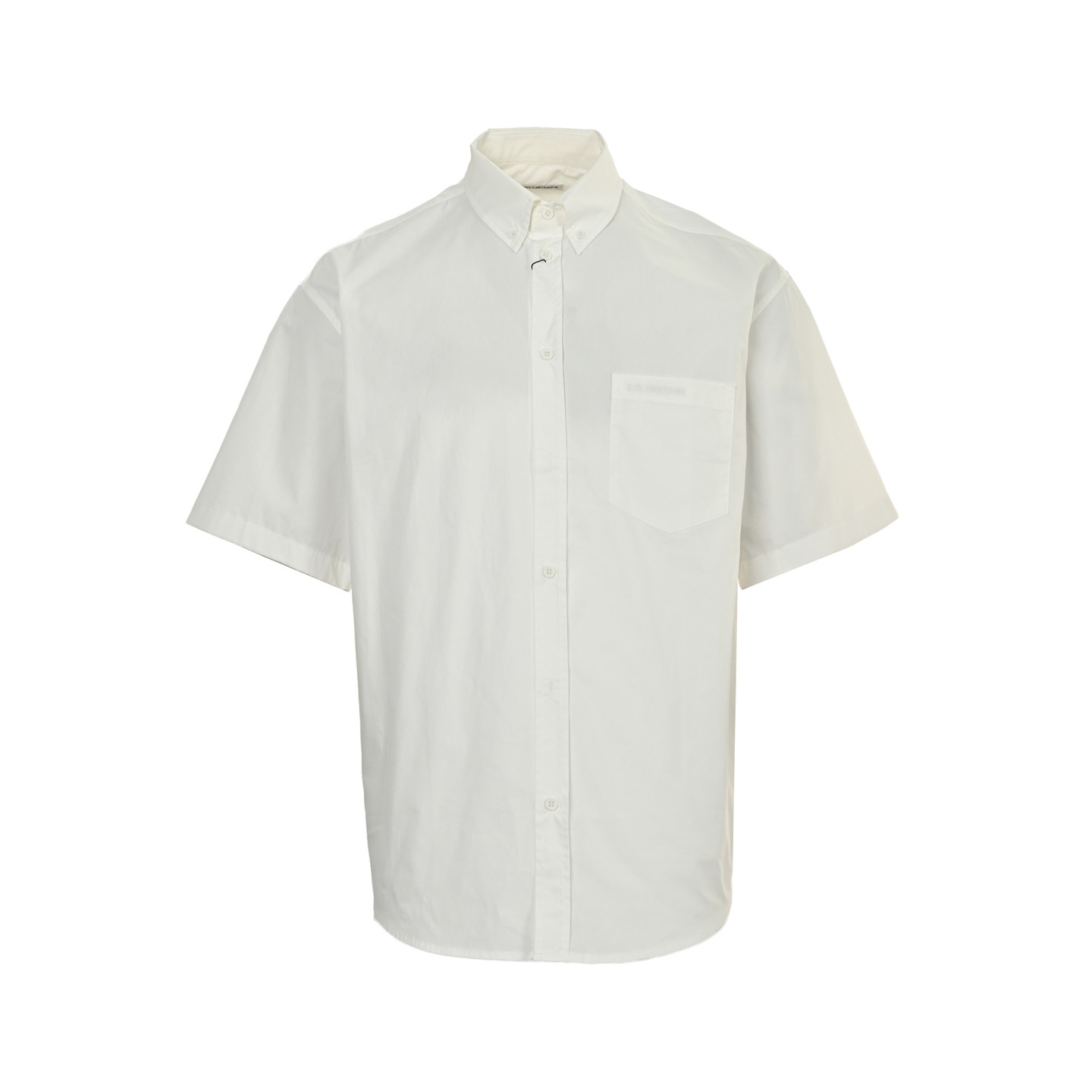 25SS Back Red Tape Short-Sleeve Shirt